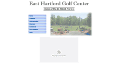 Desktop Screenshot of easthartfordgolfcenter.com